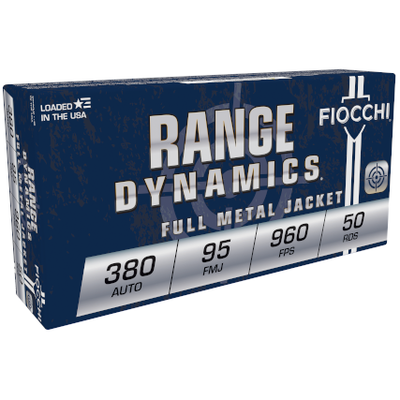FIOCCHI 380 AUTO 95GR FMJ 50RD