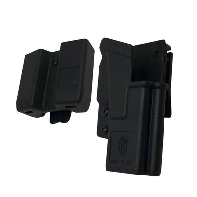 PRO MAG ARCHANGEL GLOCK 19/23 OWB HLSTR/MAG CARRIER BLK PLYMR