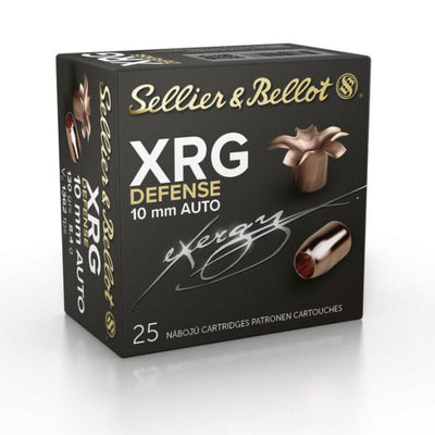 S&B XRG Defense Solid Copper HP 10mm 130gr 25/rd