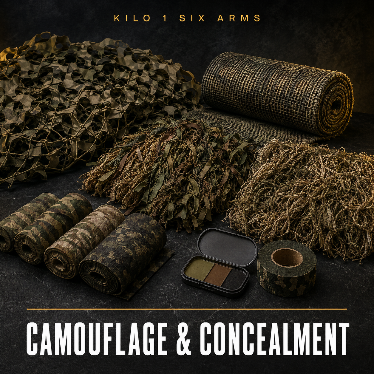 CAMOUFLAGE & CONCEALMENT