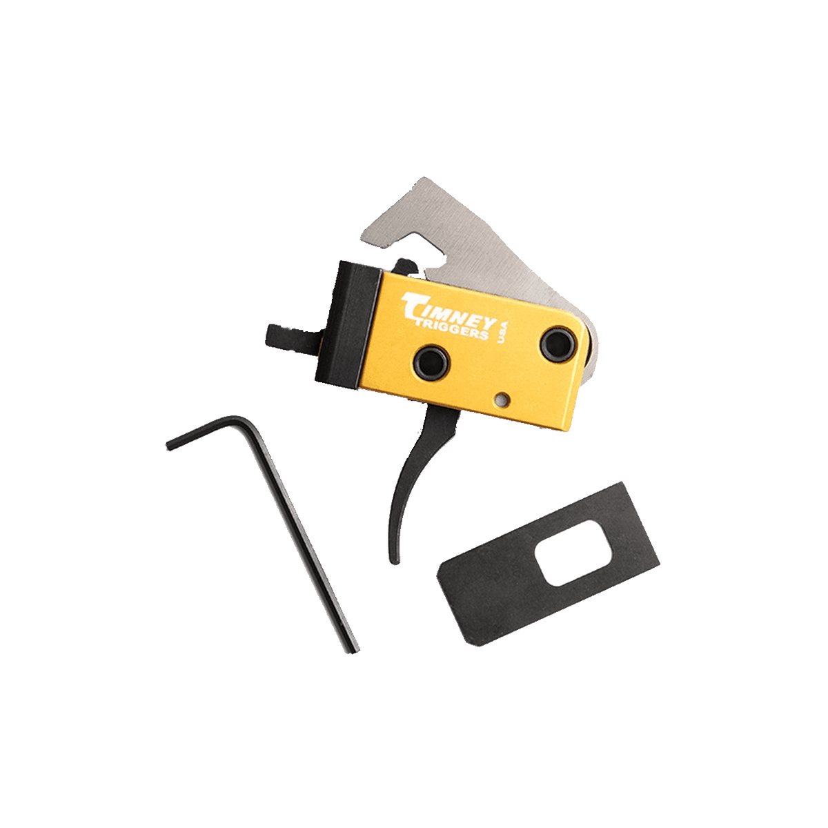 Timney PCC 2.5-3LB Single-Stage AR-15/AR9 Trigger - Flat or Curved