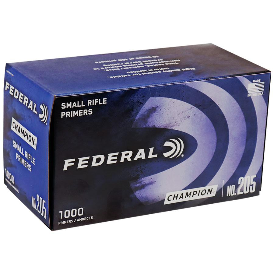FEDERAL CHAMPION CENTERFIRE SMALL RIFLE PRIMER 1000CT