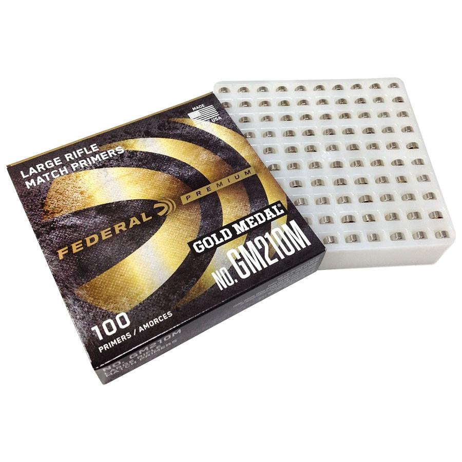 FEDERAL PREMIUM GOLD MEDAL MATCH 210M LARGE RIFLE PRIMER 1000CT