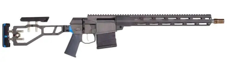 Q THE FIX 308WIN 16" T.B. BOLT RIFLE BLK/BLUE, ADJ STOCK, 1-10RD MAG