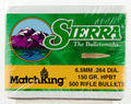 Sierra 1755C MatchKing  6.5Creedmoor 150gr Hollow Point Boat Tail 500/Box