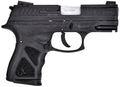 Taurus 1TH40C031 THc  Compact 40 S&W 15+1/11+1 3.54" Matte Stainless Steel, Barrel Matte Black Serrated Slide, Black Pol