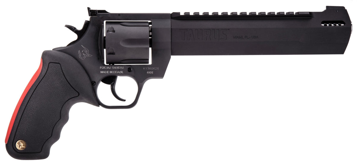 Taurus 2-440081RH Raging Hunter  44 Rem Mag 6rd 8.37" Black Stainless Steel Barrel Matte Black Oxide Steel Frame & Cylin