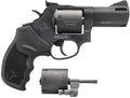Taurus 2-692031 692  Medium 38 Special +P/357 Mag/9mm Luger 7 Shot 3" Matte Black Ported Barrel, Cylinder & Frame, Black