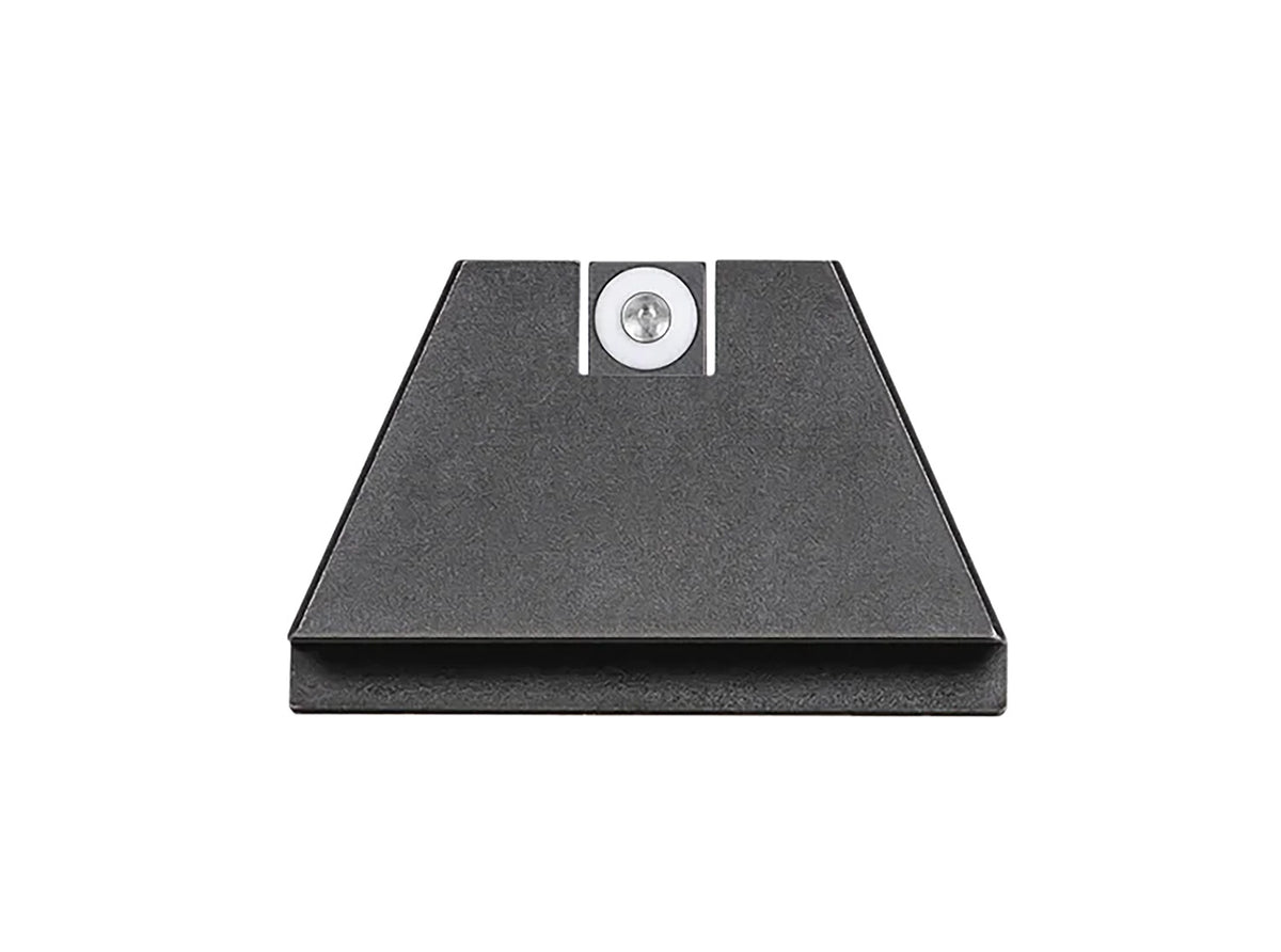 Night Fision GLK004013WGZ Suppressor Height Sights For Glock  Green Tritium White Outline Front Sight-Black/Blank Rear S
