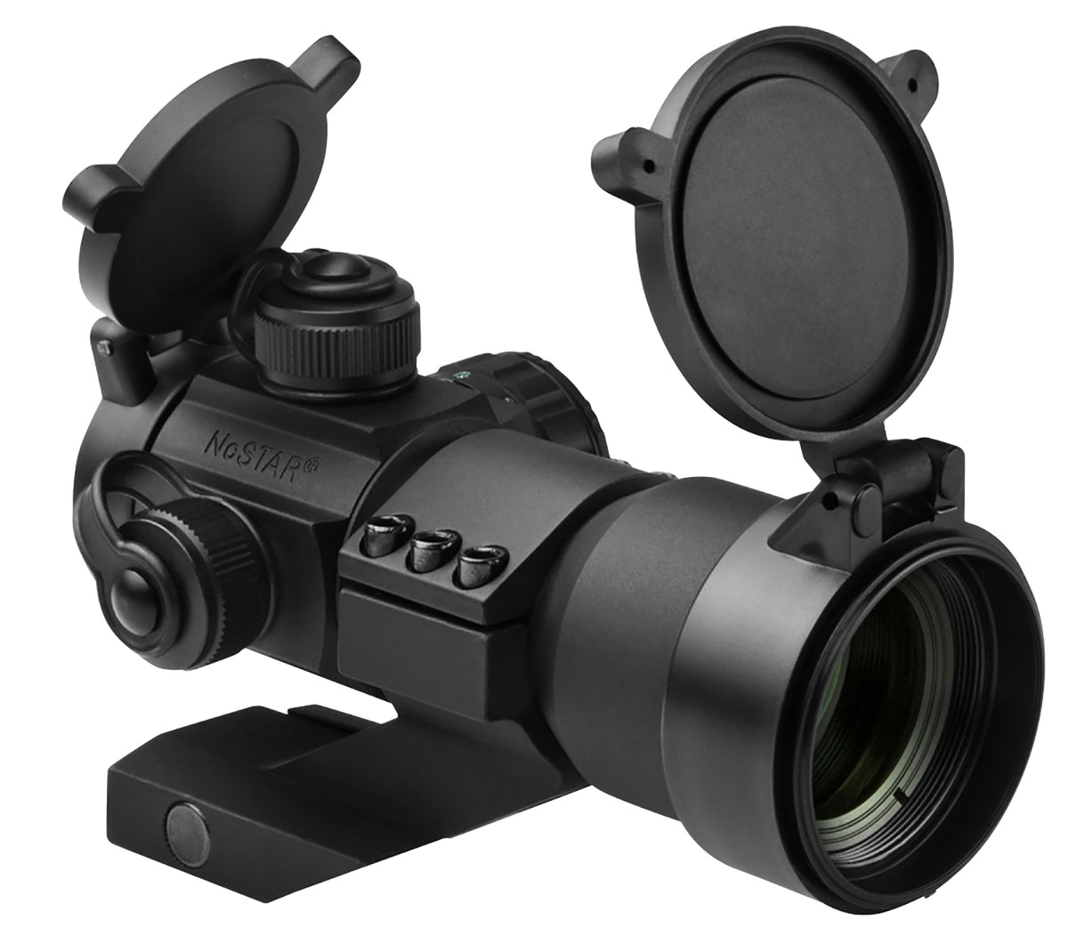 NcStar DRGB135 35mm Red/Green/Blue Dot Optic  Black Anodized 1 x 35 mm 3 MOA  Red/Green/Blue Dot