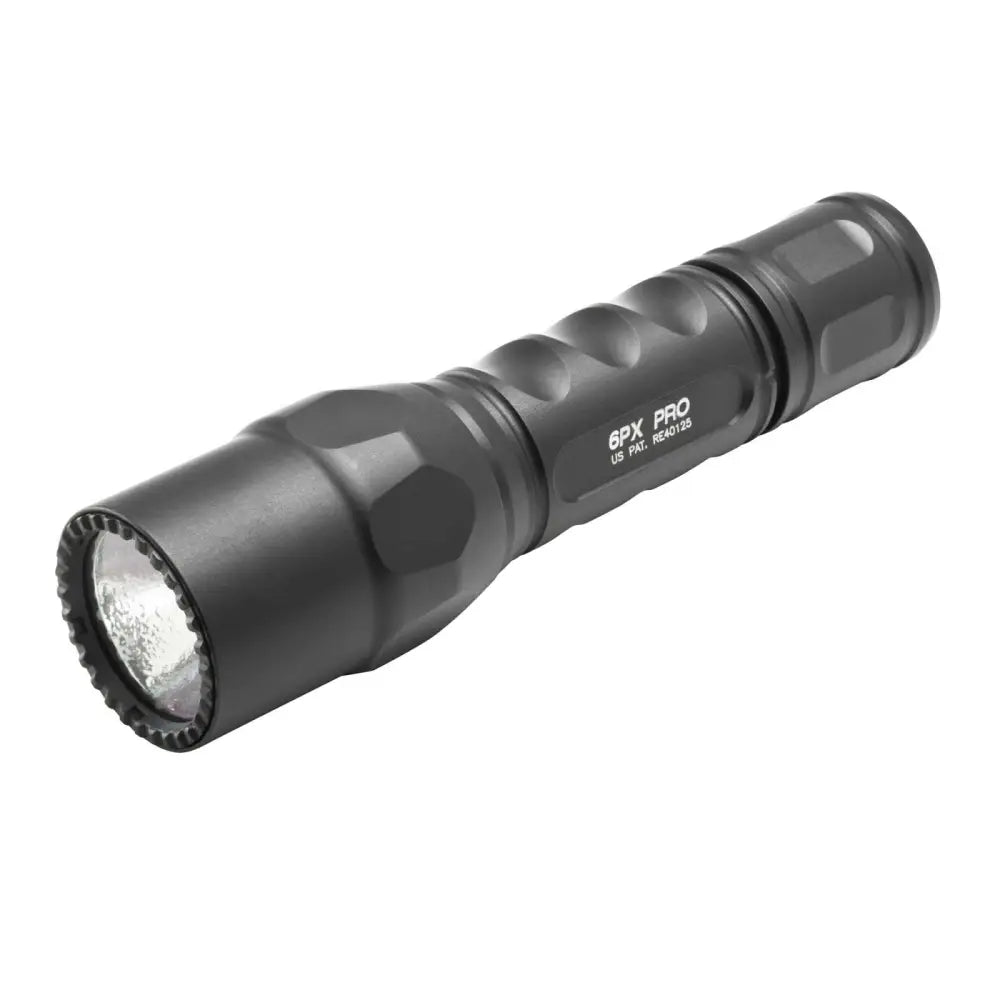 SUREFIRE 6PX PRO 15/600LM 2XCR123A BLACK ALUM CLICKY