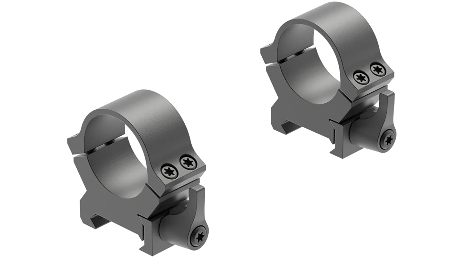 Leupold 174068 QRW2 Cross-Slot  Matte Black 1" Medium