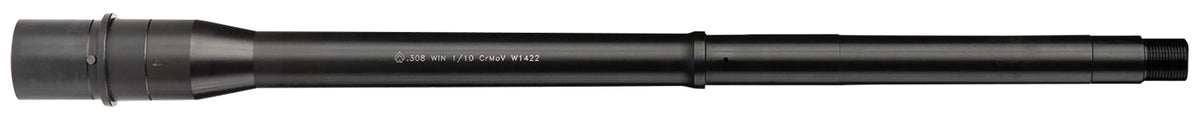 Ballistic Advantage BABL308003M Modern Series  308 Win 16" Black QPQ Finish 4150 Chrome Moly Vanadium Steel Material Tac