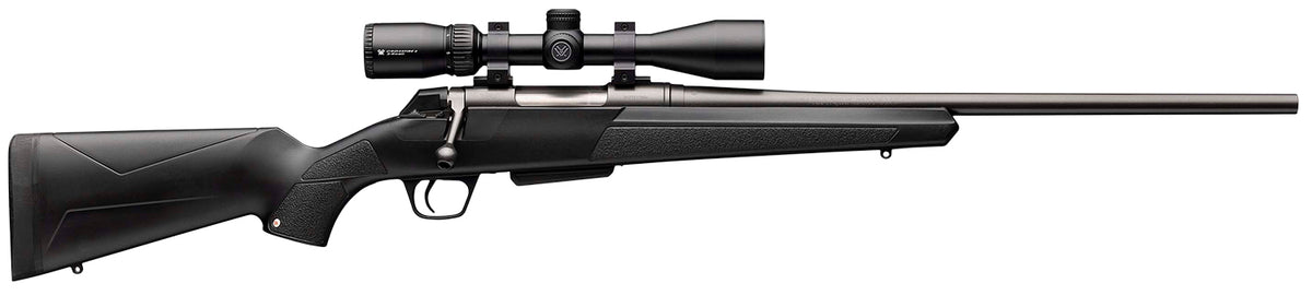 Winchester Guns 535737289 XPR Compact Scope Combo 6.5 Creedmoor 3+1 Cap 20" Gray Perma-Cote Rec/Barrel Matte Black Stock