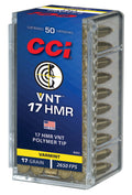 CCI 959CC VNT Rimfire 17HMR 17gr Varmint Tipped 50 Per Box/40 Case