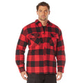 Rothco Buffalo Plaid Quilted Lined Jacket - Red