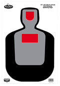 Birchwood Casey 35717 Dirty Bird  Silhouette Tagboard Hanging Pistol 12" x 18" Multi-Color 8 Per Pkg