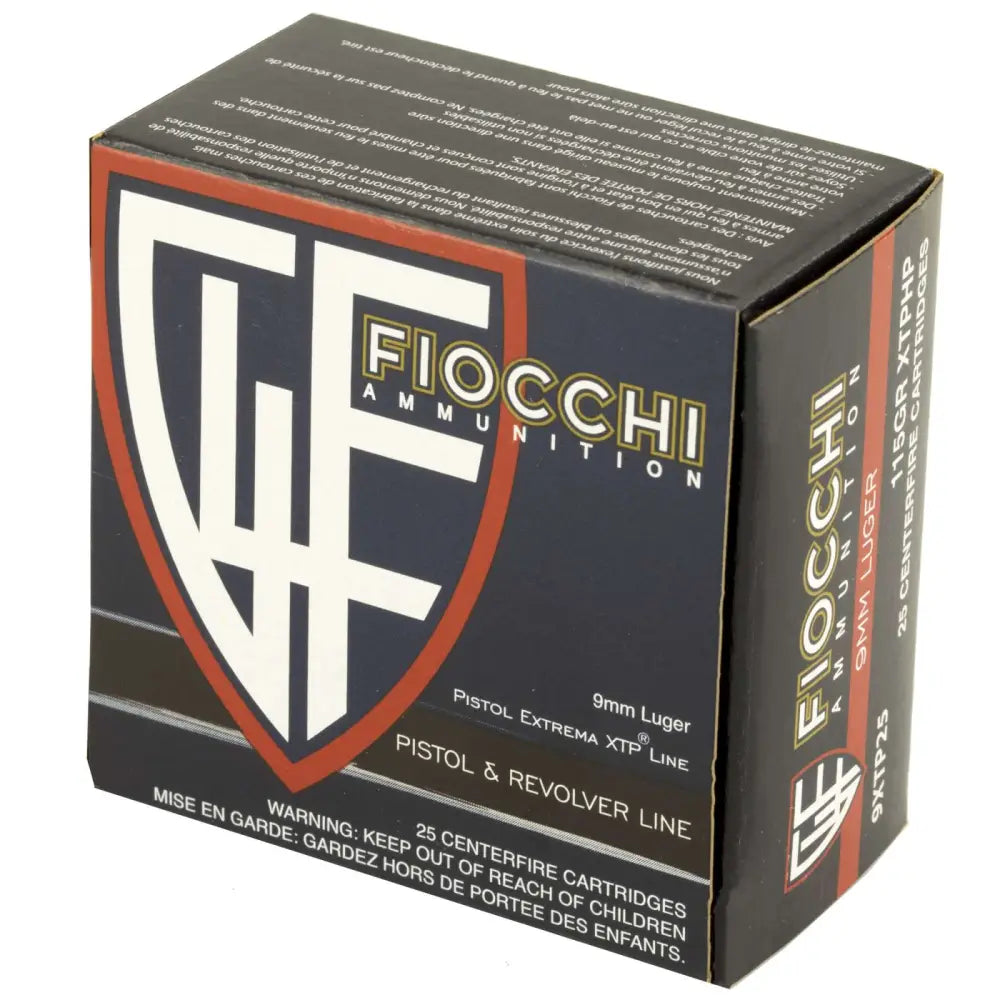 FIOCCHI 9MM LUGER 115GR XTPJHP