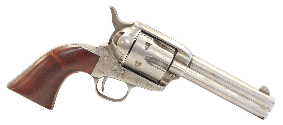 Taylors & Company 555111 1873 Cattleman 45 Colt (LC) Caliber with 4.75" Barrel, 6rd Capacity Cylinder, Overall Antique F