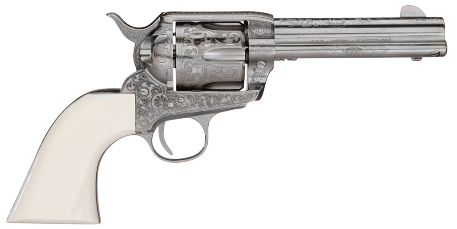 Taylors & Company 200057 1873 Cattleman Outlaw Legacy 45 Colt (LC) Caliber with 4.75" Barrel, 6rd Capacity Cylinder, Ove