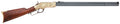 Taylors & Company 550295 1860 Brass Engraved 45 Colt (LC) 13+1 24.25" Blued Octagon Barrel, Brass Engraved/ Brass Receiv
