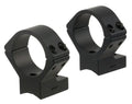 Talley 950725 Scope Mount/Ring Combo  Black Anodized 1" Tube Savage Round Receiver with AccuTrigger (110 Series/A17/A22)