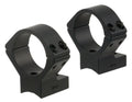 Talley 740725 Scope Mount/Ring Combo  Black Anodized 30mm Tube Savage Round Receiver with AccuTrigger (110 Series/A17/A2