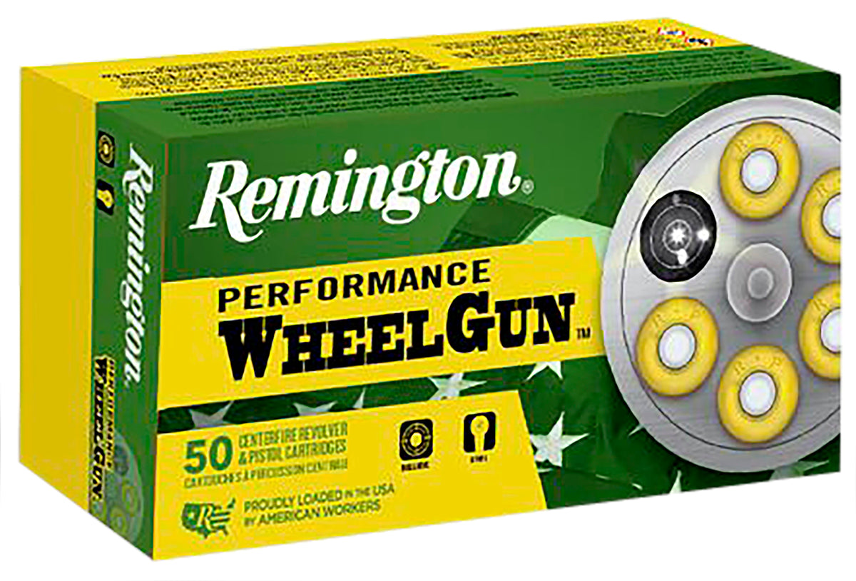 Remington Ammunition 22271 Performance WheelGun  38Special 158gr Lead Semi Wadcutter 50 Per Box/10 Case