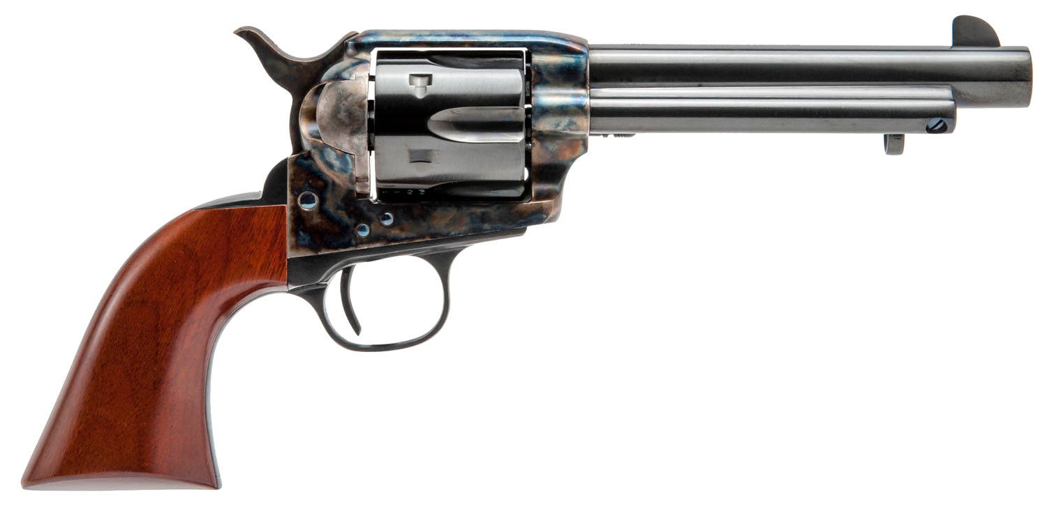 Cimarron MP411 Model P  45 Colt (Long Colt) 6 Shot 5.50" Blued Stainless Steel Barrel, Blued Cylinder, Color Case Harden