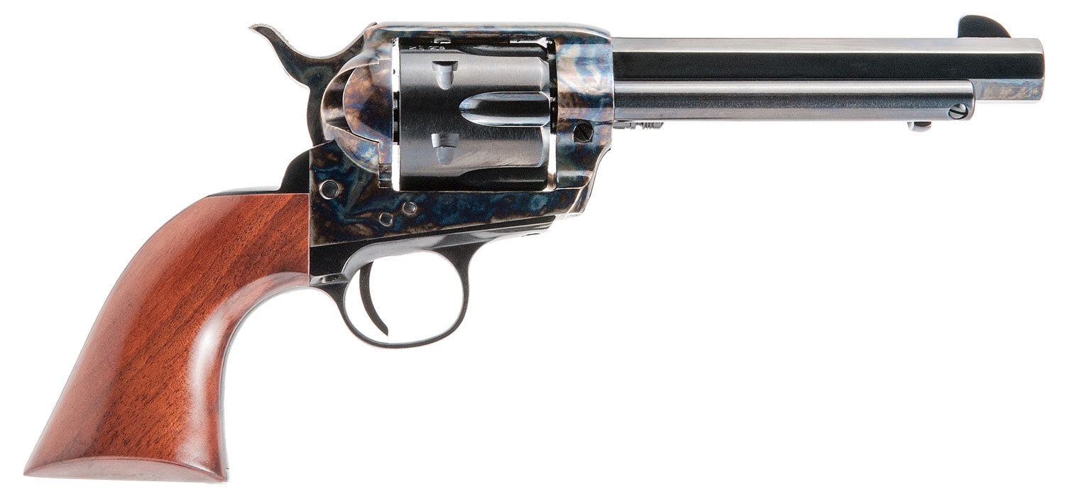 Cimarron PP401MALO El Malo Pre-War 1896-1940 38 Special 6 Shot, 5.50" Blued Octagon Steel Barrel, Blued Cylinder, Color 