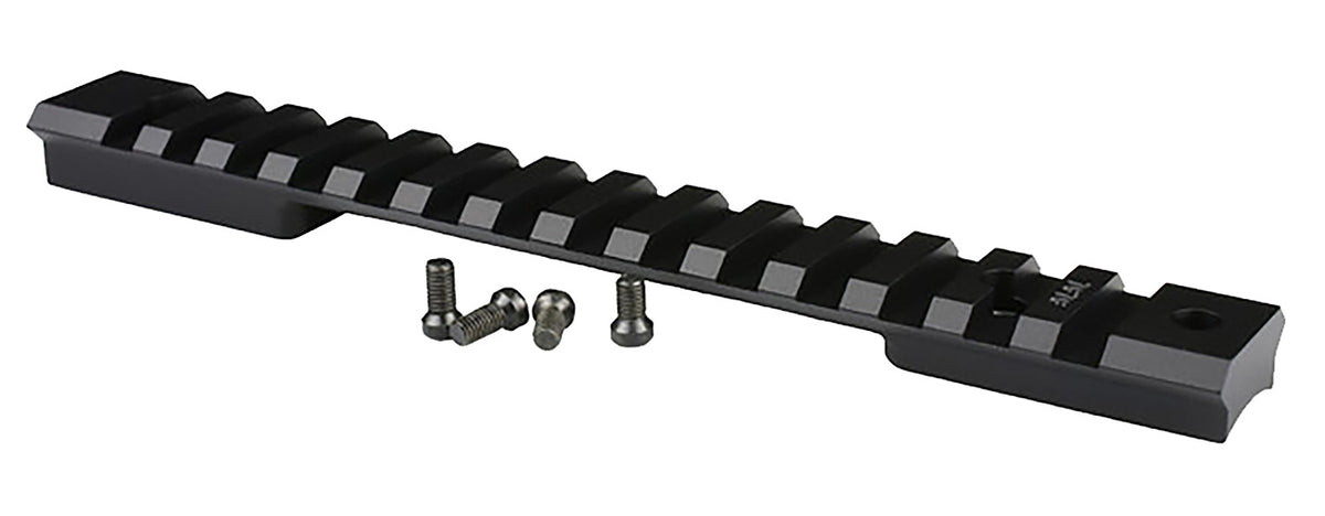 Warne 7651M Mountain Tech Tactical Rail Black Anodized Aluminum Howa 1500/1700 Long Action, 0 MOA