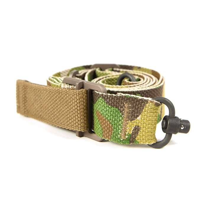 BLUEFORCE VICKERS 1.25IN 2PT CMBT SLNG W PUSH BUTTON CONNECT MULTICAM
