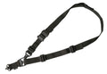 Magpul MAG515BLK MS3 Single QD Sling GEN2 Black Nylon 48"-60" OAL Adjustable One-Two Point Rifle