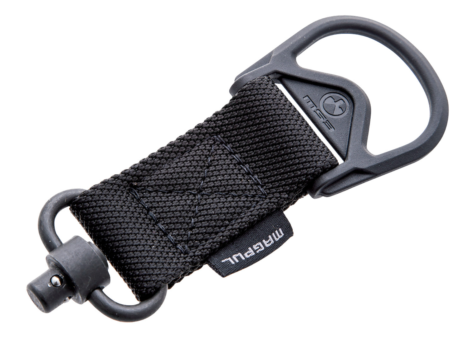 Magpul MAG517-BLK MS1/MS3 QD Sling Adapter made of Steel with Maganese Phosphate Black Finish, Polymer Hardware, Nylon 1