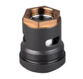 SilencerCo AC2448 3-Lug Mount  45 ACP Black Steel