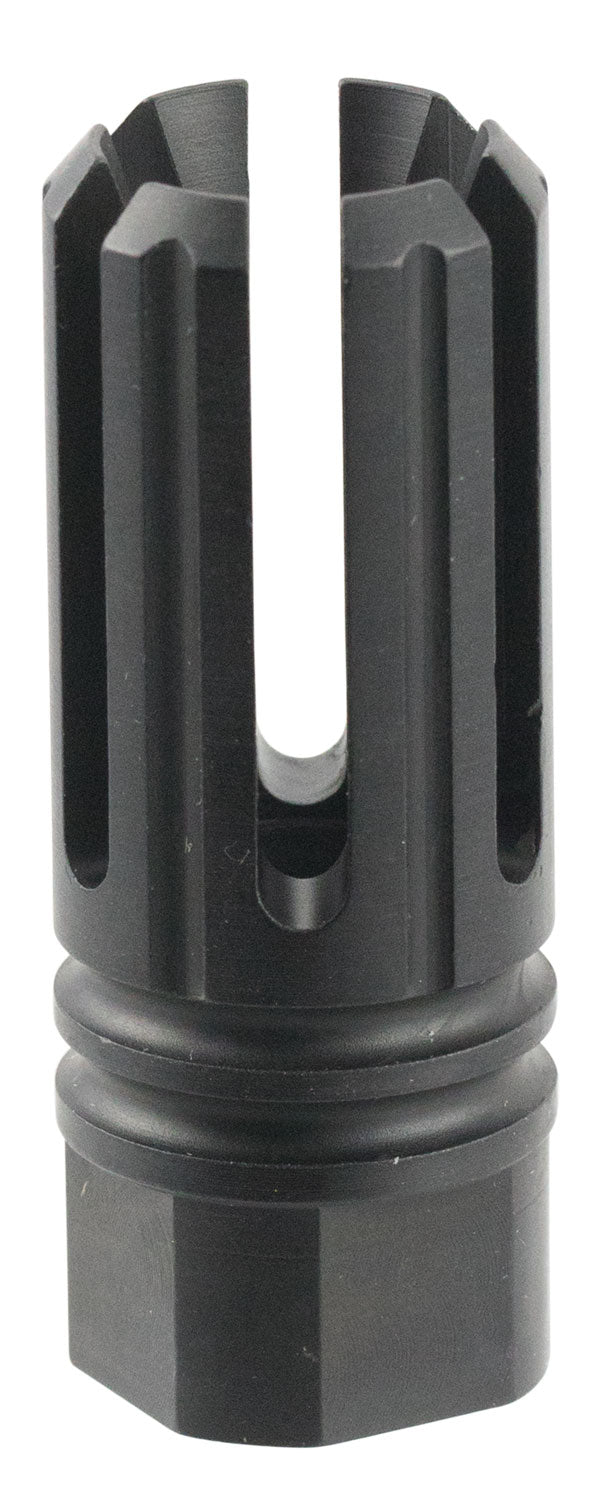 TacFire MZ10053BN 6 Prong Flash Hider Black Nitride Steel with 5/8"-24 tpi Threads, 2.22" OAL & 0.87" Diameter for 308 W