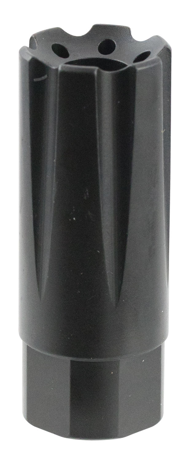 TacFire MZ10209MM Linear Compensator Black Nitride Steel with 1/2"-36 tpi Threads, 2.26" OAL, 0.87" Diameter & Forward S