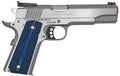 Colt Mfg O5073GCL Gold Cup Lite  38 Super 8+1 5" Stainless National Match Barrel, Stainless Steel Serrated Slide, Stainl