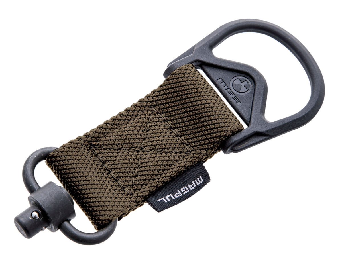 Magpul MAG517-COY MS1/MS3 QD Sling Adapter made of Steel with Maganese Phosphate Coyote Finish, Polymer Hardware, Nylon 
