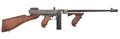 Thompson T1CH 1927A-1 Deluxe 45 ACP Caliber with 18" Barrel, 20+1 Capacity (Stick), Color Case Hardened Metal Finish, Am
