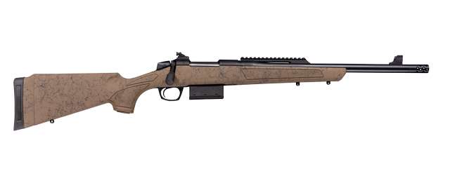 CVA CASCADE SR-80 SCOUT RIFLE RIB 350 LEGEND 18 IN THD 5/8X24 BBL CAMO STOCK 1/10RD MAG