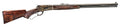 Davide Pedersoli 010S738457 1886 Sporting Full Size 45-70 Gov 8+1 26" Blued Octagon Steel Barrel, Blued Steel Receiver, 