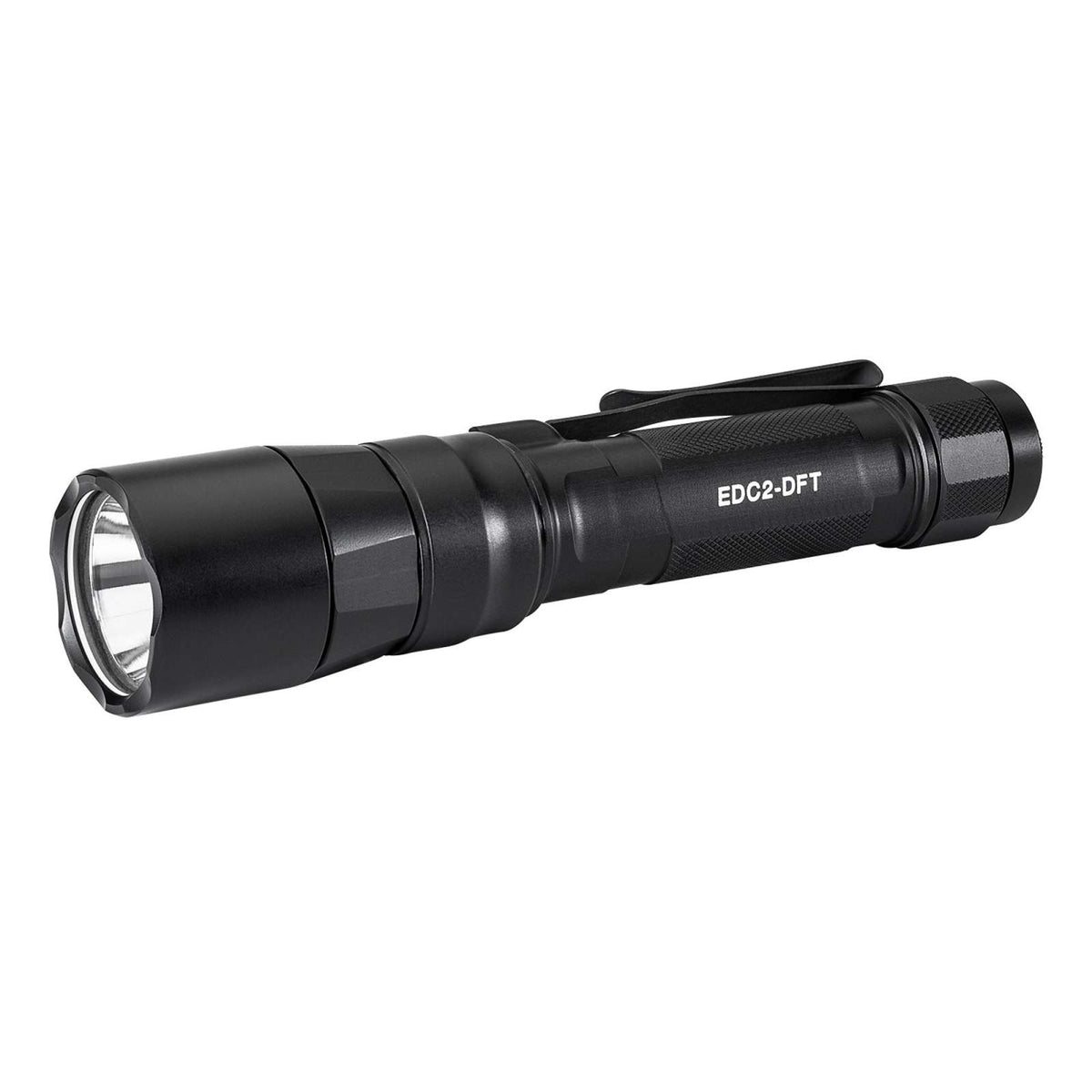 SUREFIRE EDC DUAL FUEL TURBO 18350/CR123A BLACK HARD ANODIZED