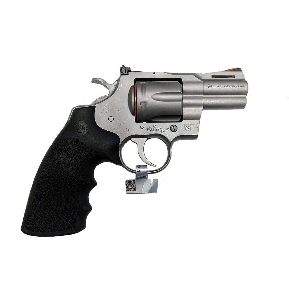 dCOLT PYTHON MATTE STAINLESS REVOLVER 357 MAG 2.5" 6 RD