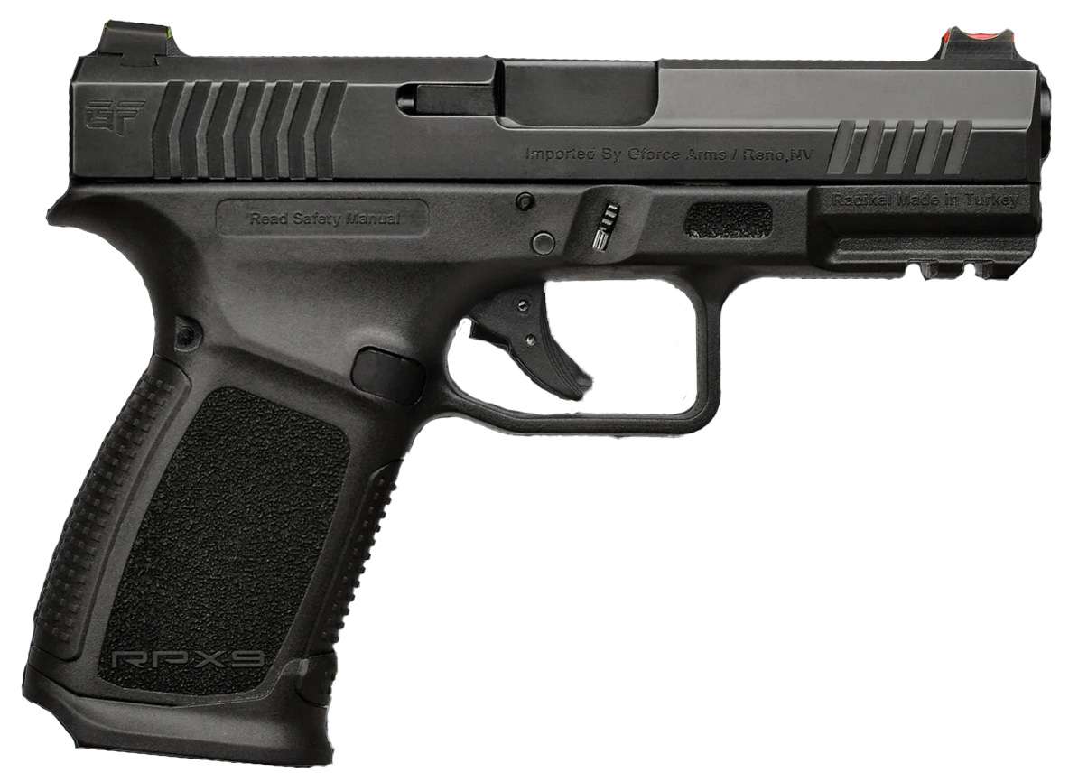 G FORCE 9MM  RPX9 4" EXODUS PISTOL 2-15RD