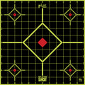 Pro-Shot 12SIGREEN5PK SplatterShot Sight-In Self-Adhesive Paper Black/Green 12" 5-Diamond 5 Pack