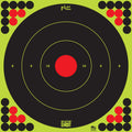 Pro-Shot LONGRANGE172 SplatterShot  Self-Adhesive Paper Black/Green/Red 17.25" Bullseye 5 Pack