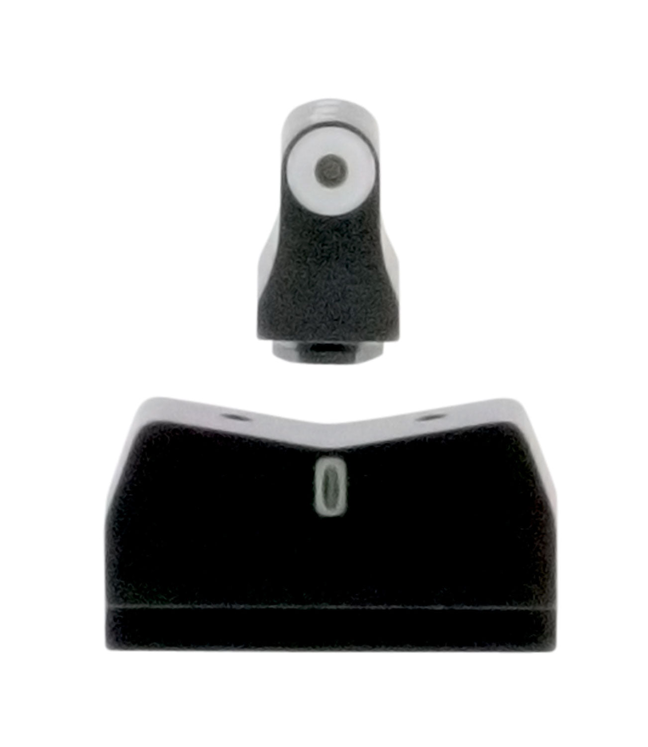 XS Sights GL0004S5 DXT Big Dot Night Sights fits Glock  Black | Green Tritium White Outline Front Sight Green Tritium Wh