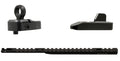 XS Sights ML10015 Marlin Optic Mounts & Ghost Ring WS Sight Sets  Black White Stripe Front, Ghost Rear for Marlin 1895