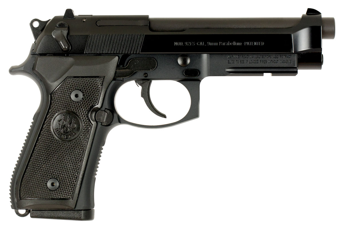 Beretta USA JS92M9A1CA M9A1 *CA Compliant Full Size Frame 9mm Luger 10+1, 4.90" Black Steel Barrel, Black Bruniton Serra